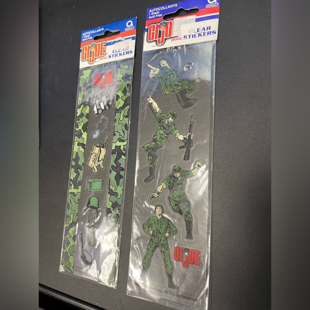 GI JOE Stickers - Picture 3 of 3
